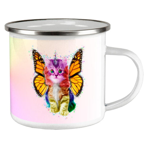Rainbow Butterfly Unicorn Kittens Camp Cup
