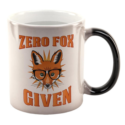 Zero Fox Given All Over Heat Changing Coffee Mug