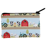 Farm Animals Baby Toddler Daycare Coin Purse