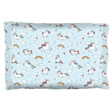 Flying Unicorn Unicorns Sky Repeat Pattern Pillow Case