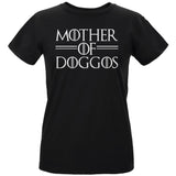 Mother of Doggos Womens Organic T Shirt front view