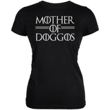 Mother of Doggos Juniors Soft T Shirt front view