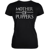 Mother of Puppers Juniors Soft T Shirt front view