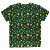 Tropical Toucan Rainforest Repeat Pattern All Over Youth T Shirt