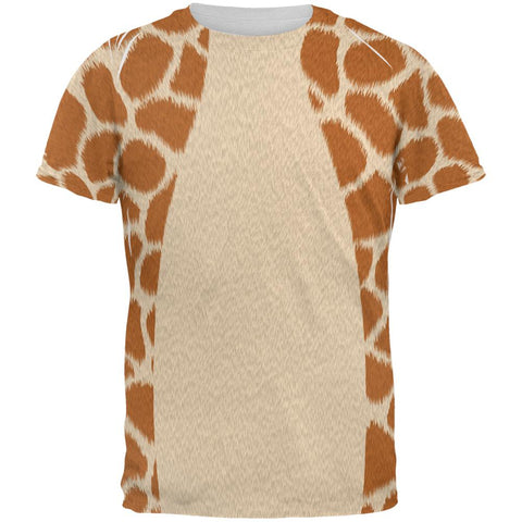 Halloween Giraffe Costume All Over Mens T Shirt
