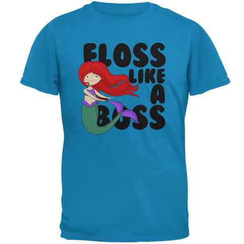 Floss Like A Boss Mermaid Mens T Shirt