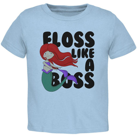 Floss Like A Boss Mermaid Toddler T Shirt