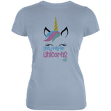 I Just Really Like Unicorns ok? Juniors Soft T Shirt