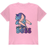 Floss Like A Boss Flossing Unicorn Dance Youth T Shirt