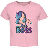 Floss Like A Boss Flossing Unicorn Dance Toddler T Shirt