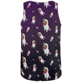 T-Rex Wearing Unicorn Costume Rexicorn Pattern All Over Mens Tank Top