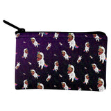 T-Rex Wearing Unicorn Costume Rexicorn Pattern Coin Purse