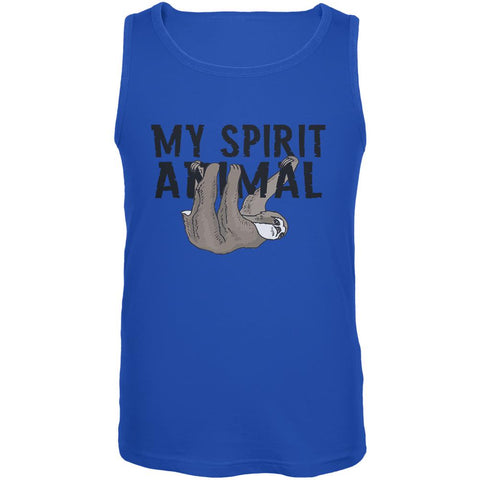 Sloth My Spirit Animal Mens Tank Top