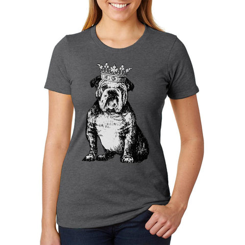 Bulldog Crown Womens Soft Heather T Shirt