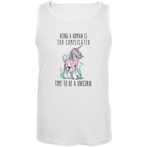 Time To Be A Unicorn Mens Tank Top