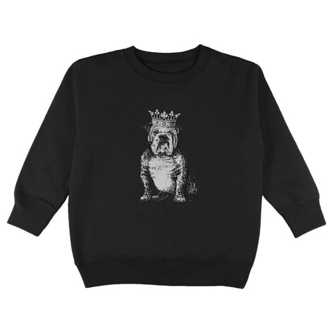 British Bulldog Crown Toddler Sweatshirt
