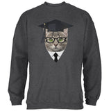 Graduation Funny Cat Mens Sweatshirt front view