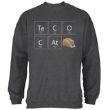 Taco Cat Periodic Table Mens Sweatshirt front view