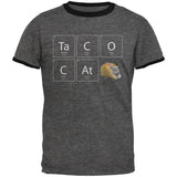 Taco Cat Periodic Table Mens Ringer T Shirt front view
