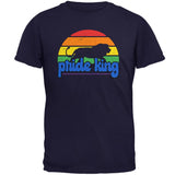 LGBTQ Lion Retro Sun Pride Mens T Shirt