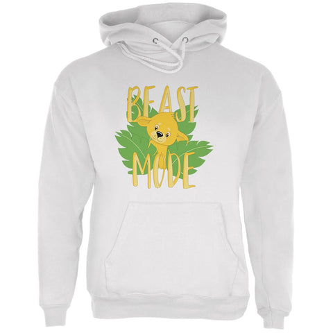 Beast Mode Cute Lion Cub Mens Hoodie