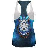 Totem Wolf is my Spirit Animal All Over Womens Work Out Tank Top
