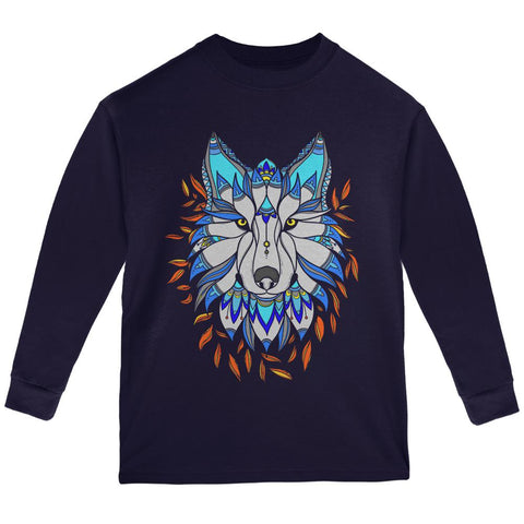 Totem Wolf is my Spirit Animal Youth Long Sleeve T Shirt