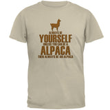 Always Be Yourself Alpaca Mens T Shirt