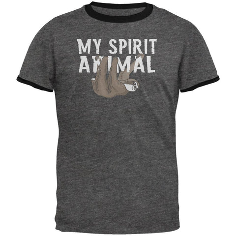 Sloth is My Spirit Animal Mens Ringer T Shirt