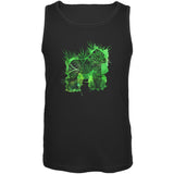Henna Mountain Gorilla Jungle Splatter Mens Tank Top