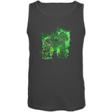Henna Mountain Gorilla Jungle Splatter Mens Tank Top