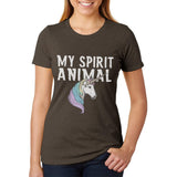 My Spirit Animal Unicorn Juniors Soft Heather T Shirt