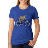 Bicycle Sloth Juniors Soft Heather T Shirt