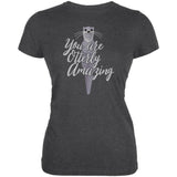 You are Otterly Utterly Amazing Pun Juniors Soft T Shirt