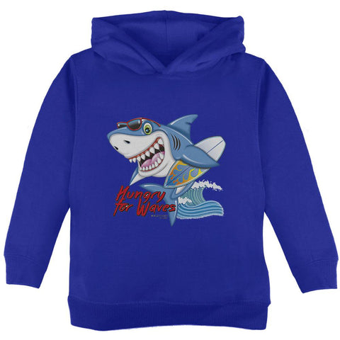 Shark Hungry for Waves Toddler Hoodie