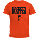 Halloween Black Cats Matter Mens T Shirt front view