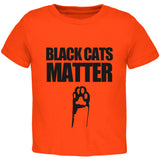 Halloween Black Cats Matter Toddler T Shirt front view
