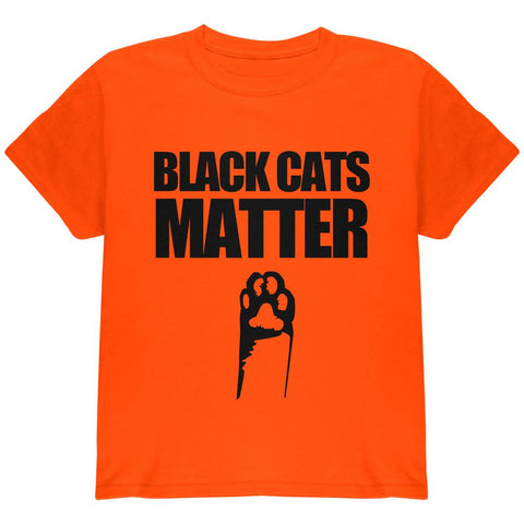 Halloween Black Cats Matter Youth T Shirt