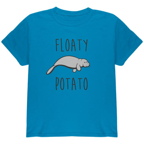 Floaty Potato Manatee Youth T Shirt