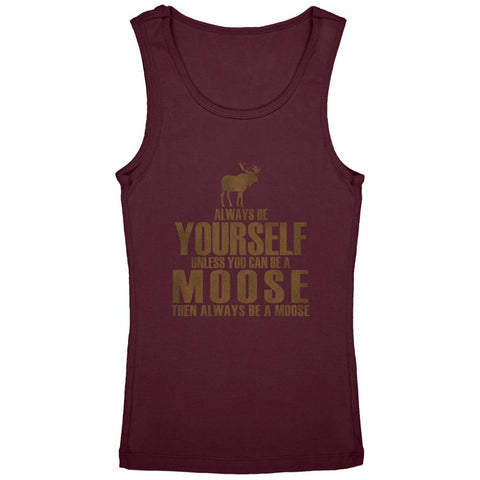 Always Be Yourself Moose Youth Girls Tank Top