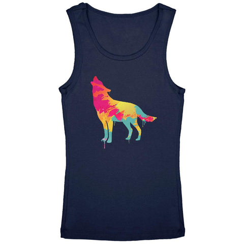 Howling Wolf Youth Girls Graphic Tank Top