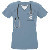 Halloween Vet Veterinarian Scrubs Costume Womens Organic T Shirt