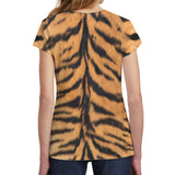 Halloween Costume Tiger All Over Big Kid Costume T Shirt with Tiger Ears Headband