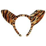 Halloween Costume Tiger All Over Big Kid Costume T Shirt with Tiger Ears Headband