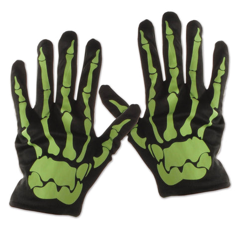 Halloween Costume Skeleton Juniors Gloves