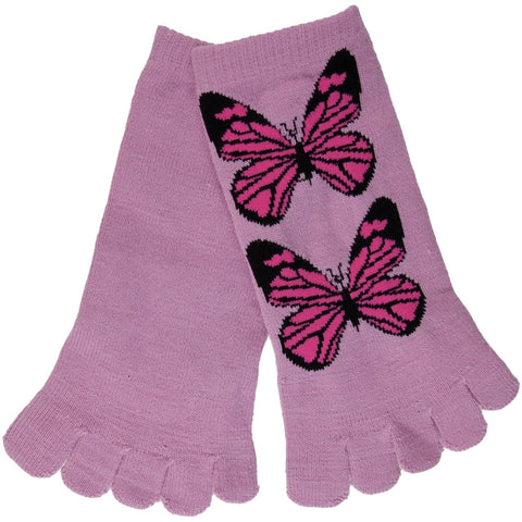 Butterfly Twins Toe Socks