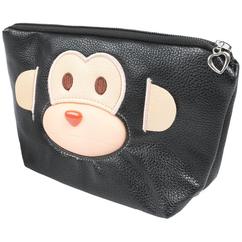 Black Monkey Cosmetic Bag