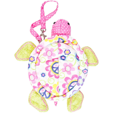 Shelly the Turtle Soft Plush Wristlet Bag