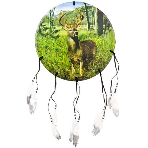 Deer Buck in Forest Dream Catcher