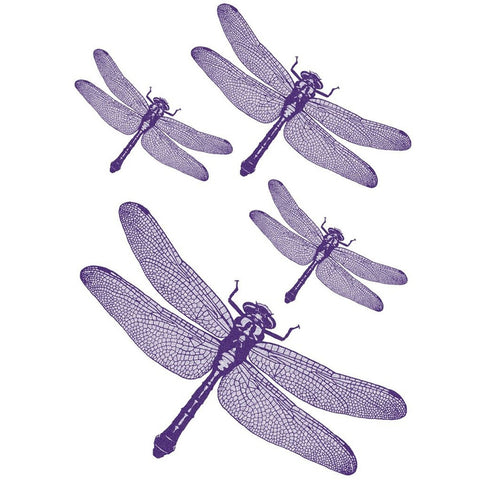 Dragonfly Bodies Wall Decal Set